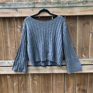 Dark charcoal sweater